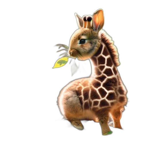 animal, creature, staff, concept art, 3d render, watercolor, photorealistic, unusual transparent PNG cut-out