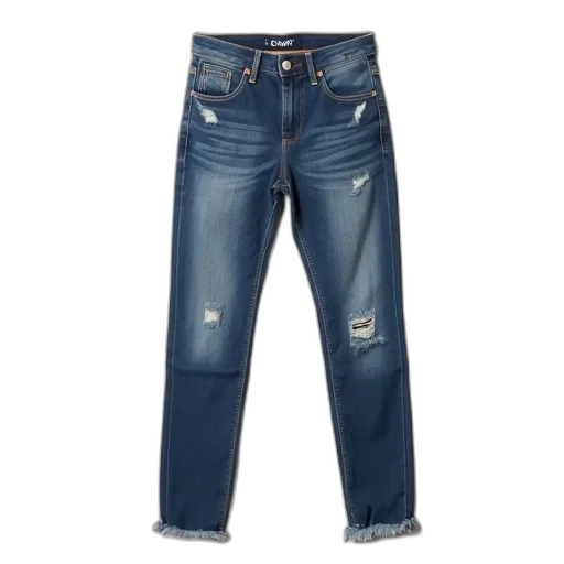 jacket, pair, blue, jeans, visible, wear, tear, including transparent PNG cut-out