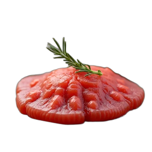 food, hat, umbrella, animal, photorealistic, 3d render, red, raw transparent PNG cut-out