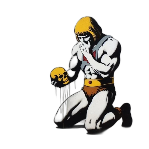 robot, comic book art, concept art, pixel art, cartoon, stylized, graffiti, shows transparent PNG cut-out