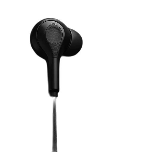 samsung, earphone, ear, black transparent PNG cut-out
