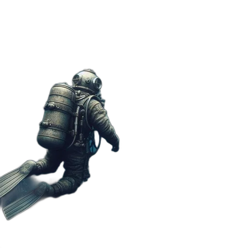 weapon, robot, jacket, staff, 3d render, concept art, pixel art, cyberpunk transparent PNG cut-out