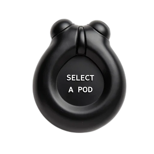 jewelry, hat, bottle, food, black, plastic, pod, curved transparent PNG cut-out