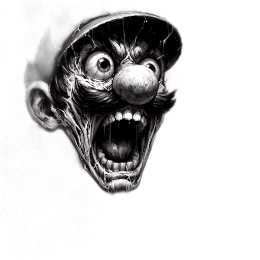 mask, face, creature, staff, concept art, pencil sketch, comic book art, photorealistic transparent PNG cut-out