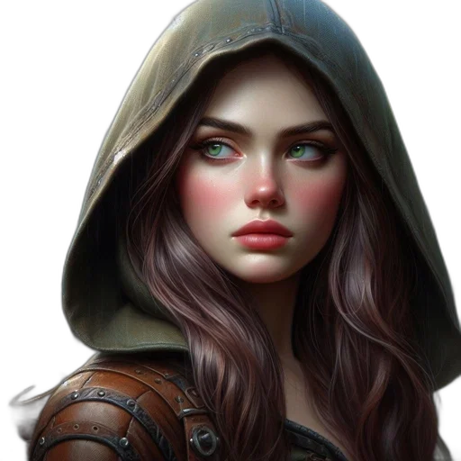 face, jacket, mask, fantasy art, concept art, photorealistic, oil painting, dark transparent PNG cut-out