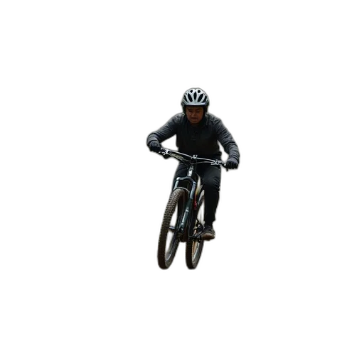 animal, 3d render, pixel art, photorealistic, concept art, person, riding, mountain transparent PNG cut-out
