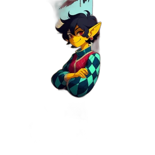 staff, jewelry, crown, hat, pixel art, concept art, cartoon, 3d render transparent PNG cut-out
