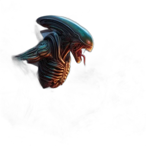 creature, dragon, animal, mask, concept art, fantasy art, 3d render, pixel art transparent PNG cut-out