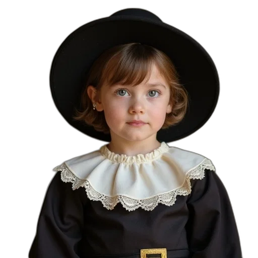 hat, dress, crown, face transparent PNG cut-out