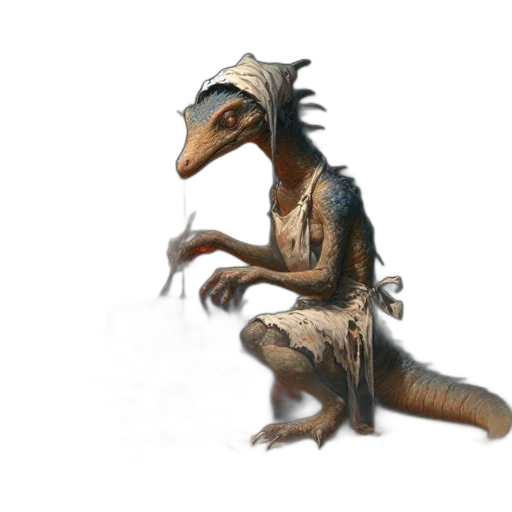dragon, creature, animal, staff, concept art, 3d render, fantasy art, photorealistic transparent PNG cut-out