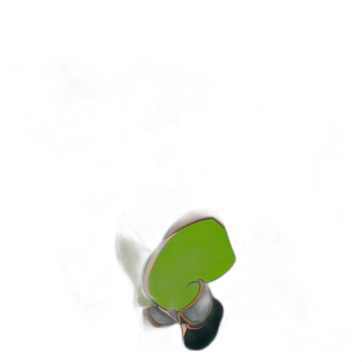 creature, staff, hat, mask, 3d render, concept art, photorealistic, pixel art transparent PNG cut-out