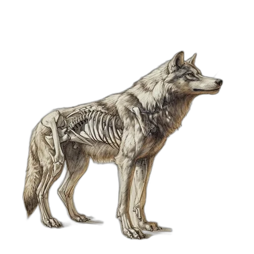 animal, creature, concept art, watercolor, fantasy art, photorealistic, monochrome, earth tones transparent PNG cut-out