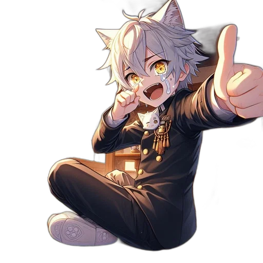 staff, animal, creature, weapon, anime, pixel art, cartoon, concept art transparent PNG cut-out