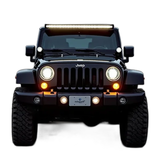 car, photorealistic, cree, led, spot, beam, light, bar transparent PNG cut-out