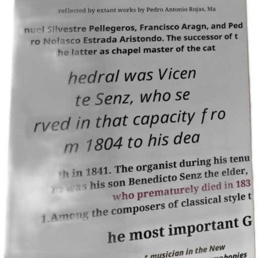 text-heavy, image, white, background, featuring, list, composers, their transparent PNG cut-out