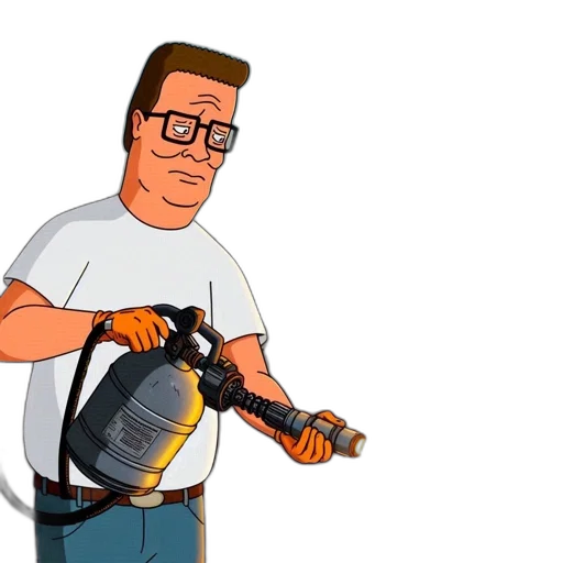 weapon, bottle, robot, staff, cartoon, concept art, 3d render, pixel art transparent PNG cut-out