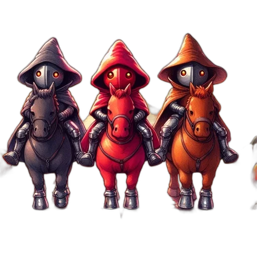 concept art, fantasy art, 3d render, pixel art, red, dark, monochrome, colorful transparent PNG cut-out