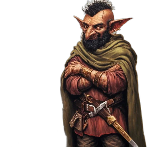 staff, fantasy art, concept art, illustration, tarsus, ratrik, thief, mohawk transparent PNG cut-out