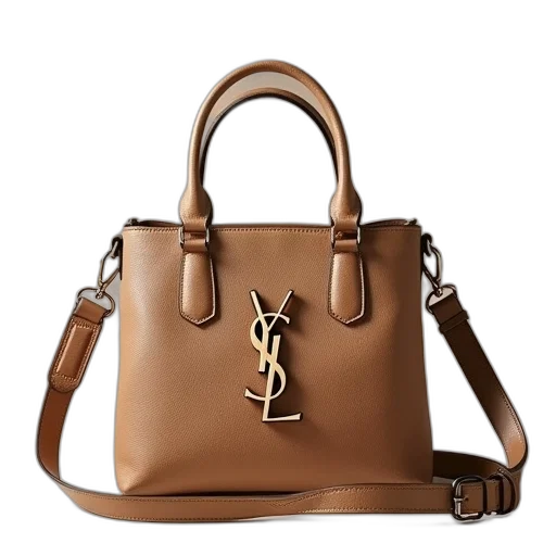saint, laurent, sac, jour, bag, light, grained, leather transparent PNG cut-out