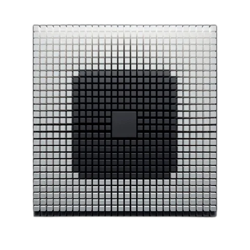 crown, hat, robot, weapon, 3d render, monochrome, array, white transparent PNG cut-out