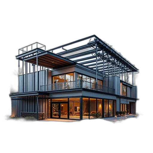 building, furniture, 3d render, photorealistic transparent PNG cut-out