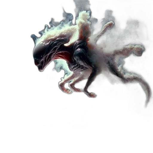 dragon, creature, animal, mask, concept art, fantasy art, 3d render, watercolor transparent PNG cut-out