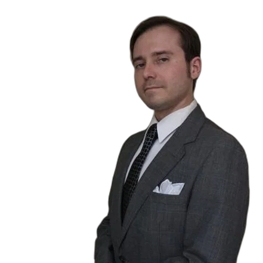 staff, jacket, face, man, gray, suit, black, tie transparent PNG cut-out