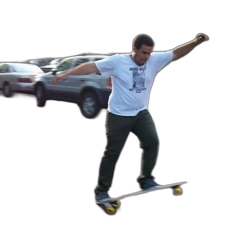 car, staff, concept art, 3d render, vaporwave, man, white, shirt transparent PNG cut-out