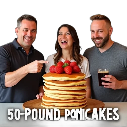 food, second, image, shows, three, people, two, men transparent PNG cut-out