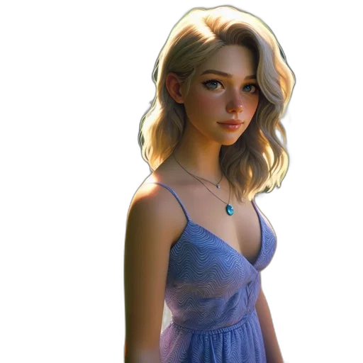 dress, face, jewelry, concept art, photorealistic, fantasy art, oil painting, pastel transparent PNG cut-out
