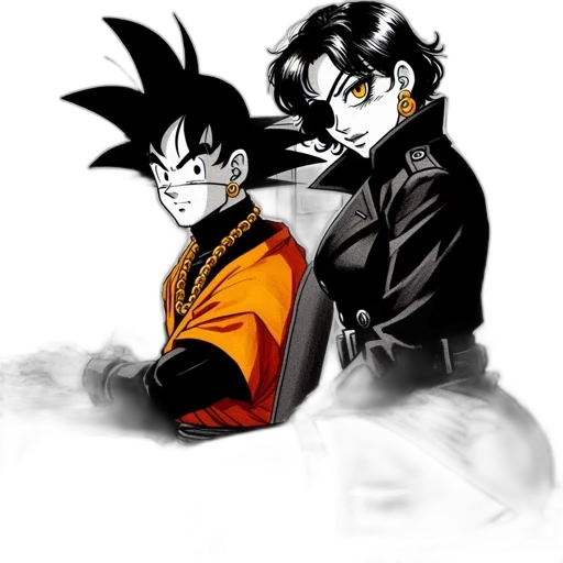 jacket, concept art, comic book art, anime, cartoon, fire, underwater, outer space transparent PNG cut-out