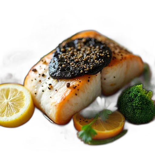 food, animal, photorealistic, 3d render, close-up, view, dish, piece transparent PNG cut-out