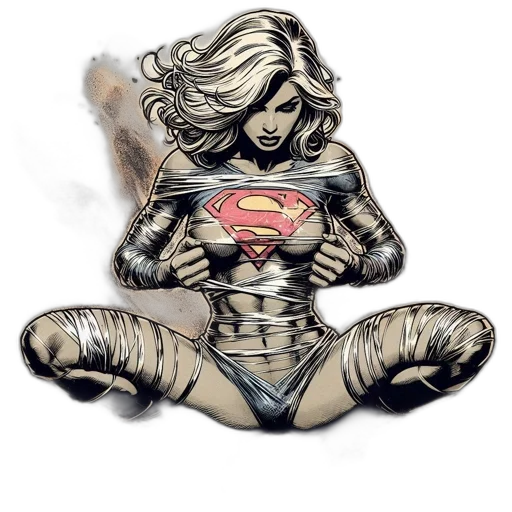 jewelry, comic book art, concept art, fantasy art, cartoon, female, character, possibly transparent PNG cut-out