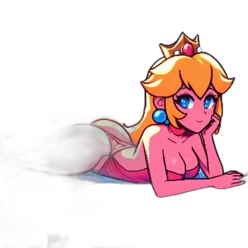 crown, dress, creature, staff, concept art, pixel art, fantasy art, cartoon transparent PNG cut-out