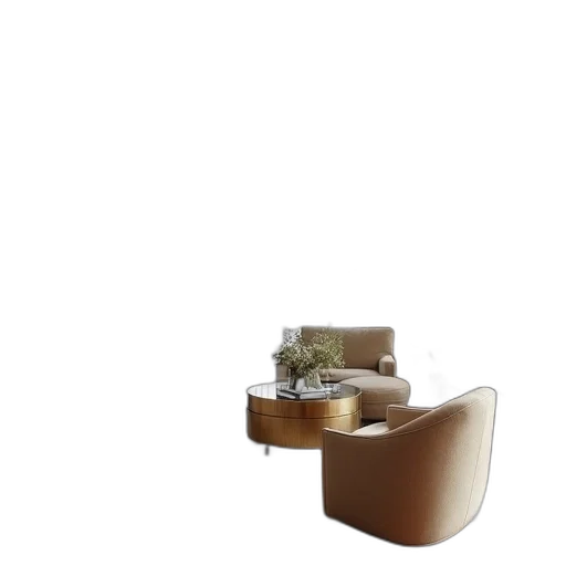 furniture, crown, jewelry, 3d render, photorealistic, concept art, forest, earth tones transparent PNG cut-out