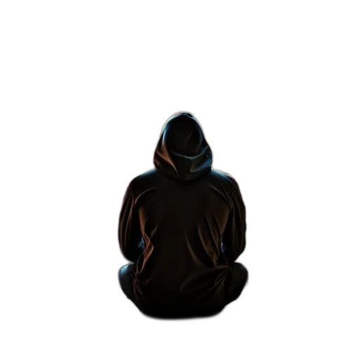 jacket, mask, face, staff, pixel art, 3d render, concept art, photorealistic transparent PNG cut-out