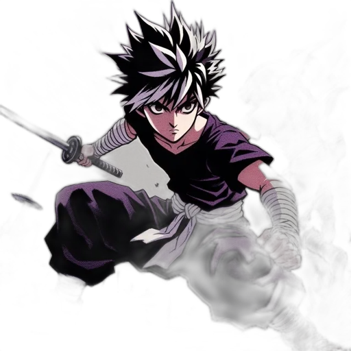 sword, staff, weapon, dragon, fantasy art, concept art, comic book art, anime transparent PNG cut-out