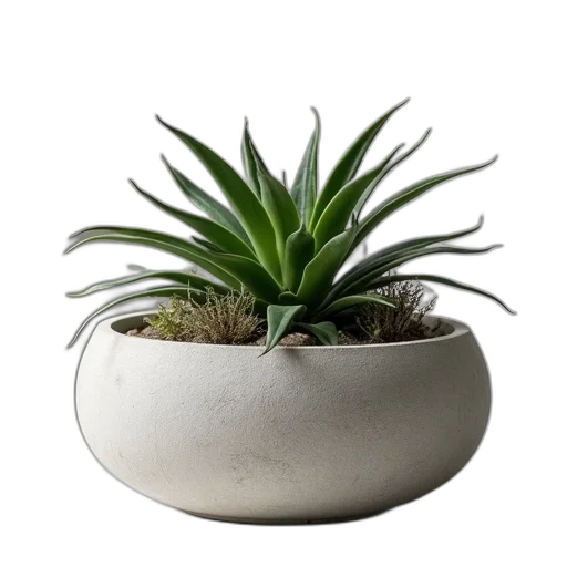 crown, hat, flower, furniture, 3d render, photorealistic, round, planter transparent PNG cut-out