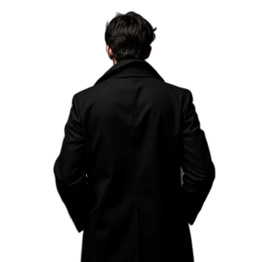 jacket, staff, face, dress transparent PNG cut-out