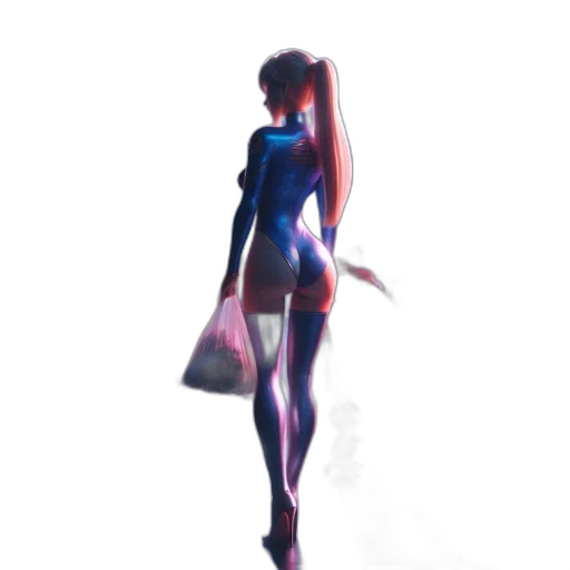 dress, robot, mask, creature, concept art, fantasy art, 3d render, comic book art transparent PNG cut-out