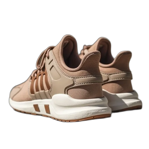 shoes, earth tones, adidas, eqt transparent PNG cut-out