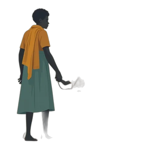 staff, weapon, dress, concept art transparent PNG cut-out