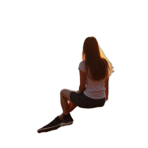 shoes, dress, hair, furniture, 3d render, photorealistic, pixel art, oil painting transparent PNG cut-out