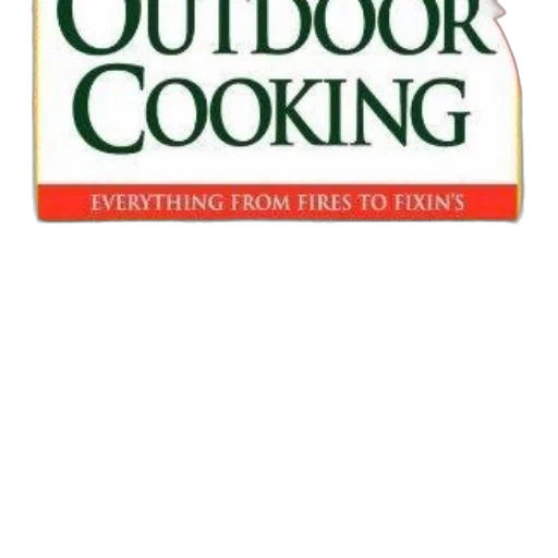 food, book, cover, titled, outdoor, cooking, everything, fires transparent PNG cut-out