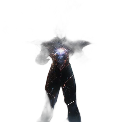 robot, creature, mask, jacket, concept art, 3d render, cyberpunk, comic book art transparent PNG cut-out