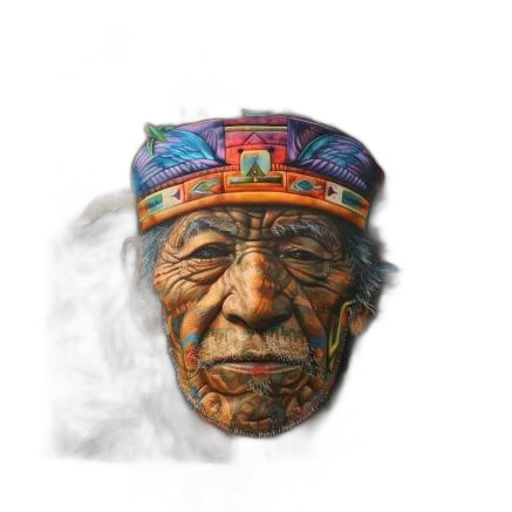 mask, face, hat, crown, photorealistic, concept art, fantasy art, 3d render transparent PNG cut-out