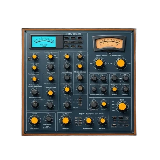 schematic, diagram, audio, processor transparent PNG cut-out