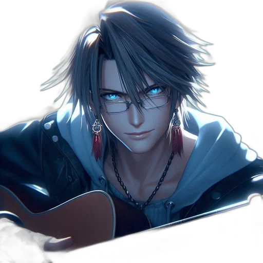 jacket, face, weapon, concept art, anime, photorealistic, fantasy art, neon lights transparent PNG cut-out