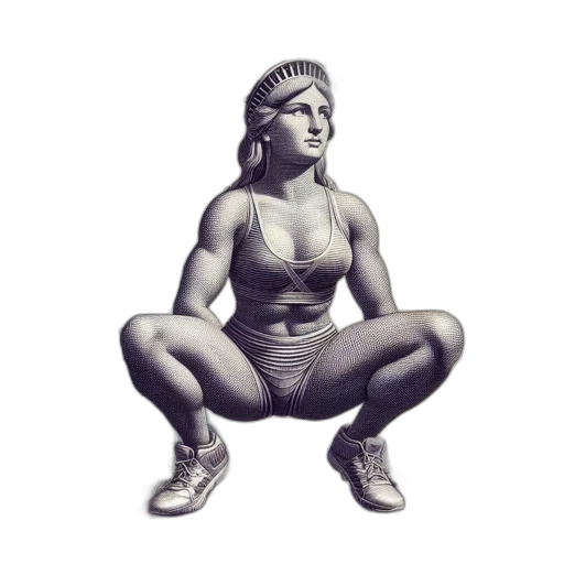 crown, jewelry, shoes, face, pencil sketch, photorealistic, concept art, 3d render transparent PNG cut-out