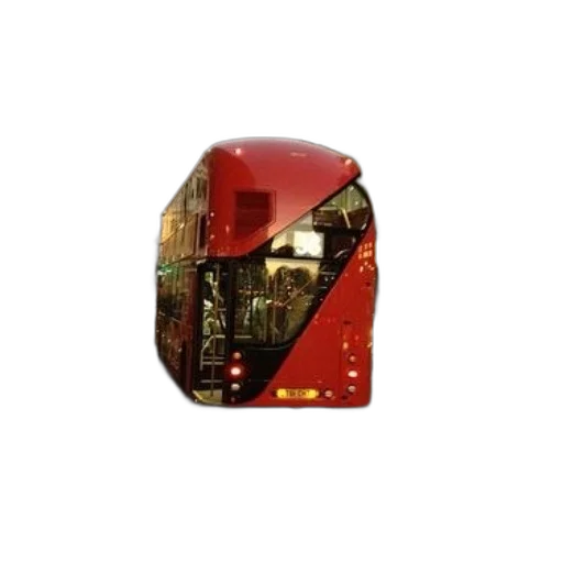 jewelry, crown, umbrella, hat, photorealistic, red, double-decker, bus transparent PNG cut-out